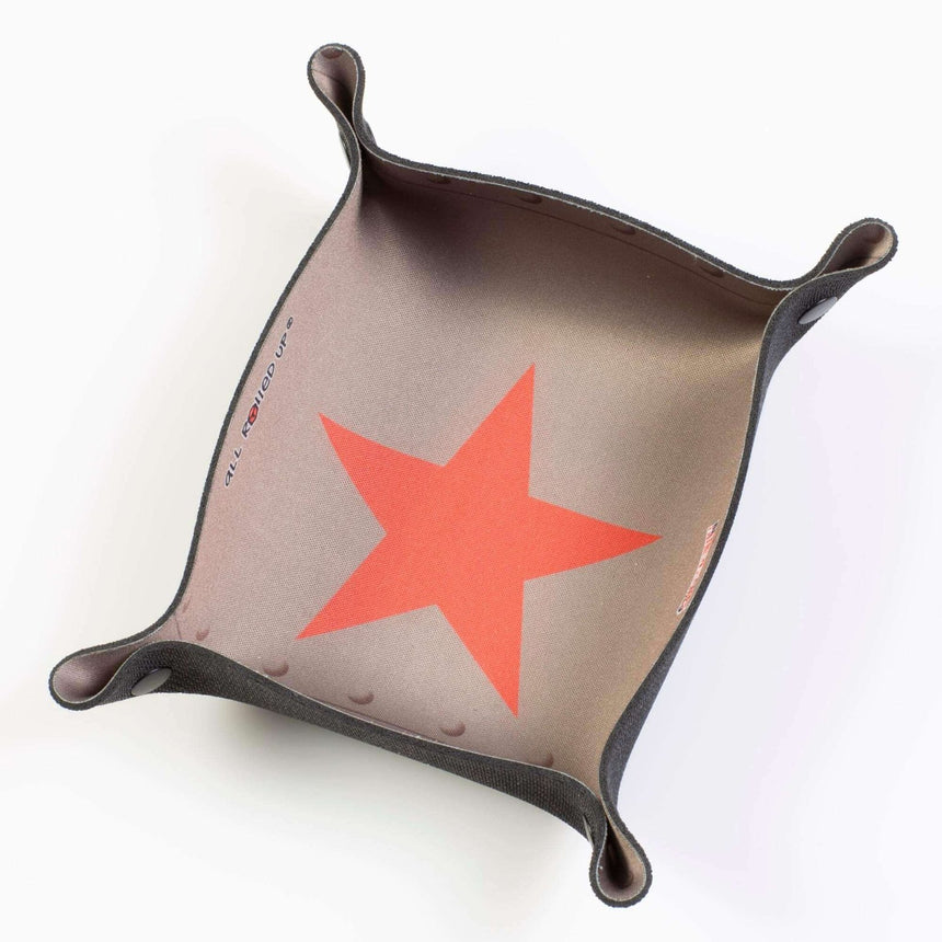 WW2 Russia Compact Folding Dice Tray - Zubehör - all rolled up - DTC-ARU-MIL-004