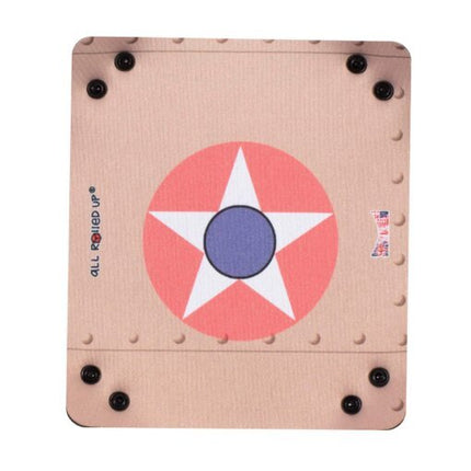 WW2 USA Compact Folding Dice Tray - Zubehör - all rolled up - DTC-ARU-MIL-008