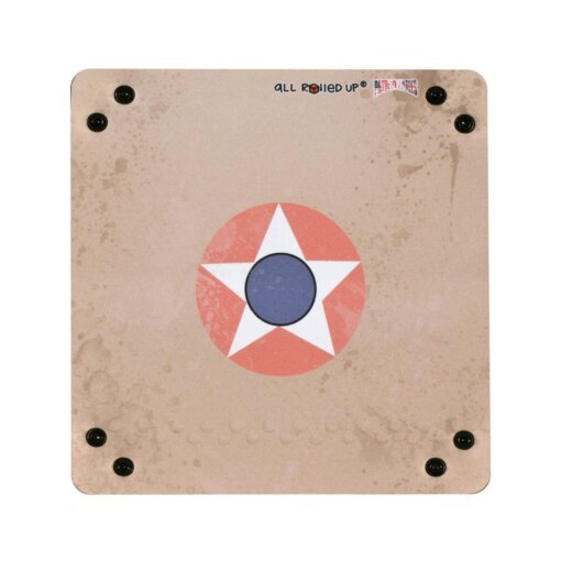 WW2 USA Square Folding Dice Tray - Zubehör - all rolled up - DTS-ARU-MIL-008