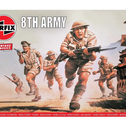 WWII British 8th Army - Infanterie - Airfix - A00709V