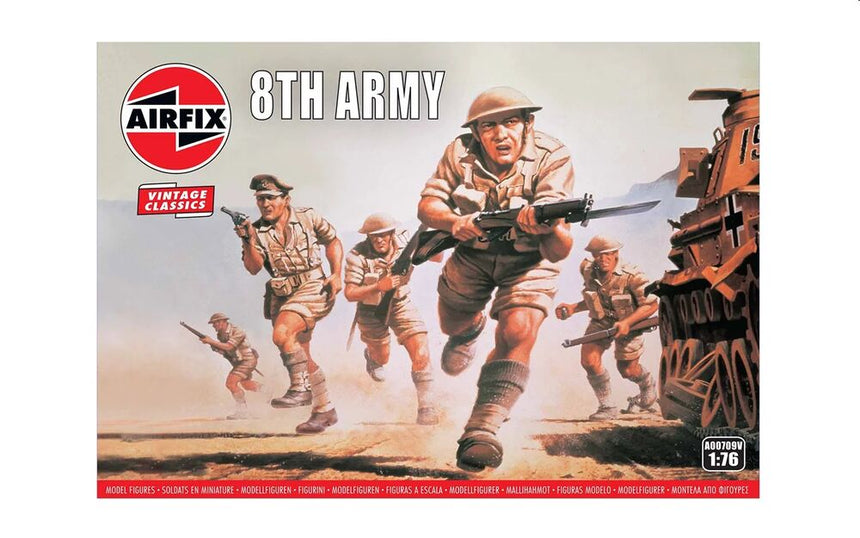 WWII British 8th Army - Infanterie - Airfix - A00709V
