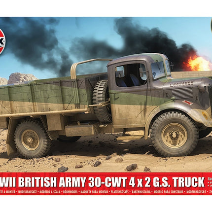A1380 WWII British Army 30-cwt 4x2 GS Truck
