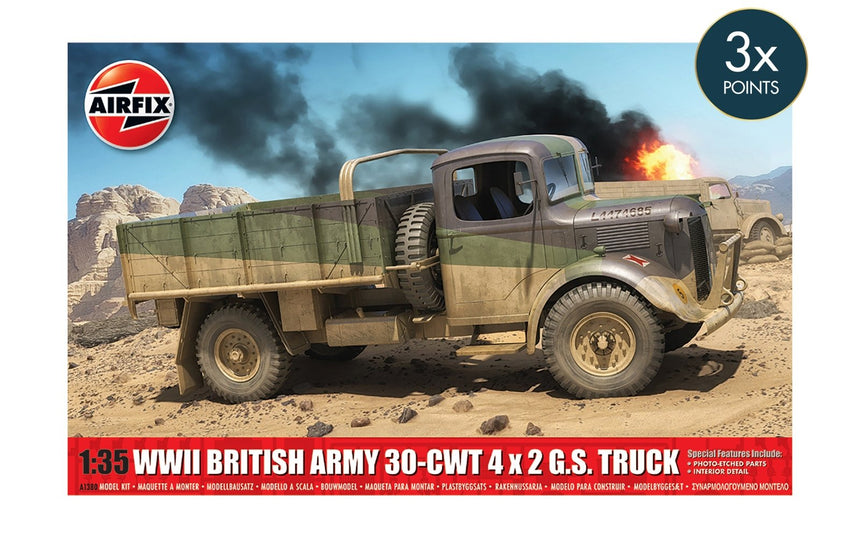 A1380 WWII British Army 30-cwt 4x2 GS Truck