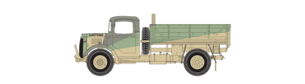 A1380 WWII British Army 30-cwt 4x2 GS Truck