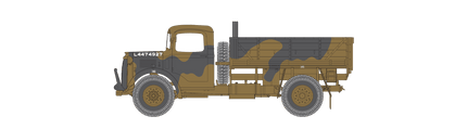 A1380 WWII British Army 30-cwt 4x2 GS Truck