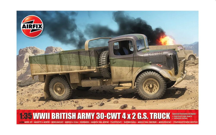 WWII British Army 30-cwt 4x2 GS Truck - Fahrzeuge - Airfix - A1380
