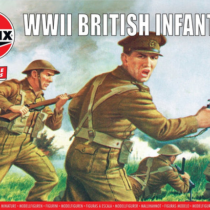 A00763V WWII British Infantry N. Europe
