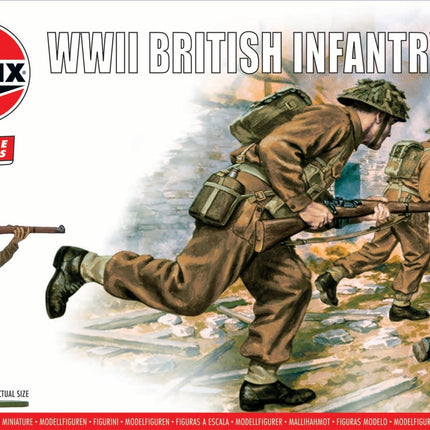 A02718V WWII British Infantry