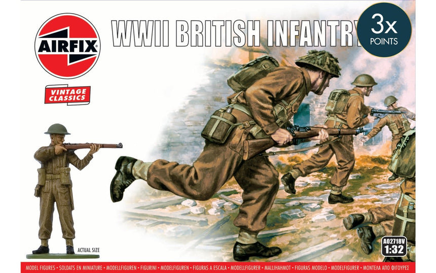 A02718V WWII British Infantry