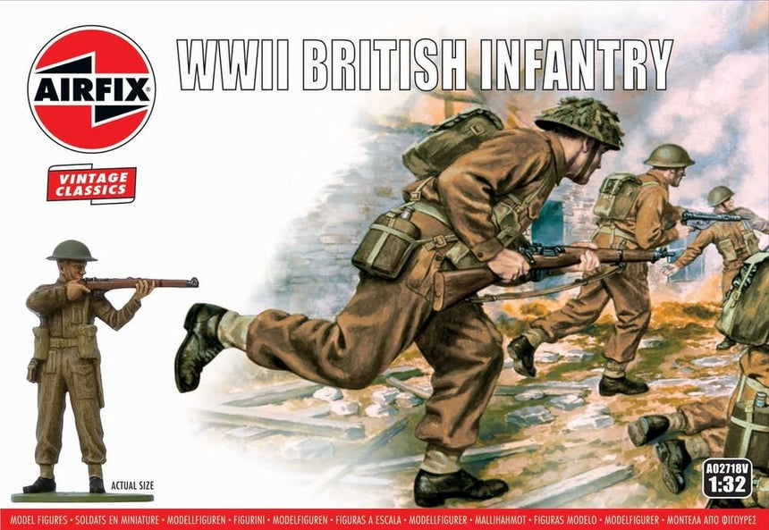 WWII British Infantry - Infanterie - Airfix - A02718V