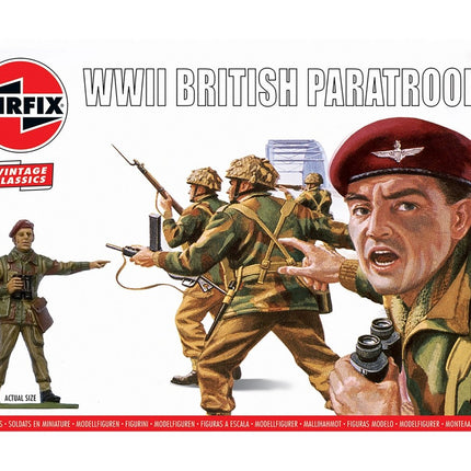 A02701V WWII British Paratroops