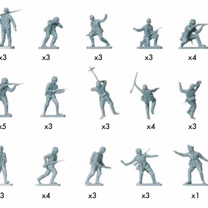 A00705V WWII German Infantry