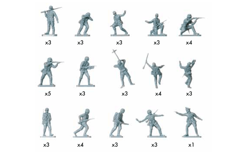 A00705V WWII German Infantry