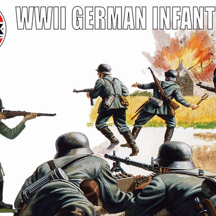 A02702V WIWII German Infantry