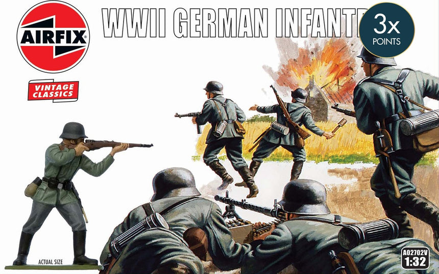 A02702V WIWII German Infantry