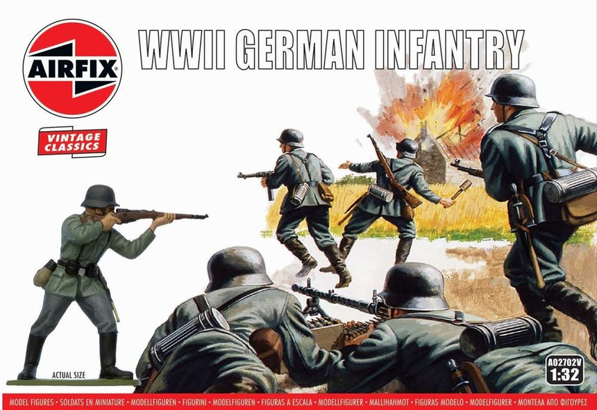 WWII German Infantry - Infanterie - Airfix - A02702V
