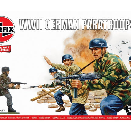 A02712V WWII German Paratroops