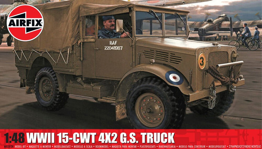 WWII RAF 15-cwt 4 x 2 G.S. Truck - Fahrzeuge - Airfix - A03313A