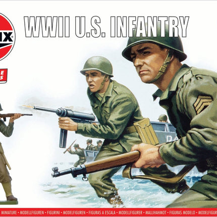 A02703V Airfix | WWII U.S. Infantry, Plastic modelling kit