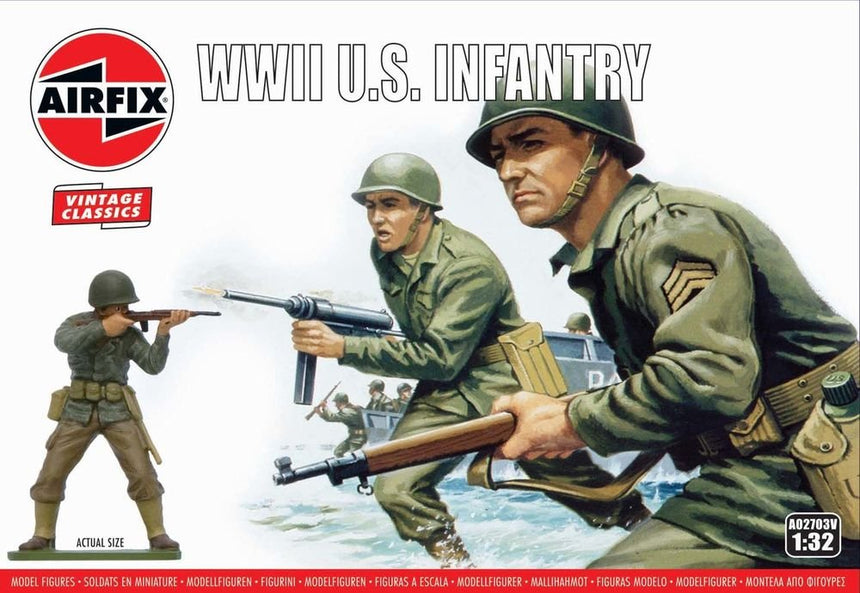 WWII U.S. Infantry - Infanterie - Airfix - A02703V