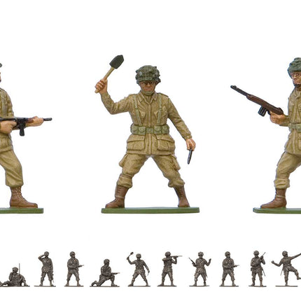 A02711V WWII U.S. Paratroops