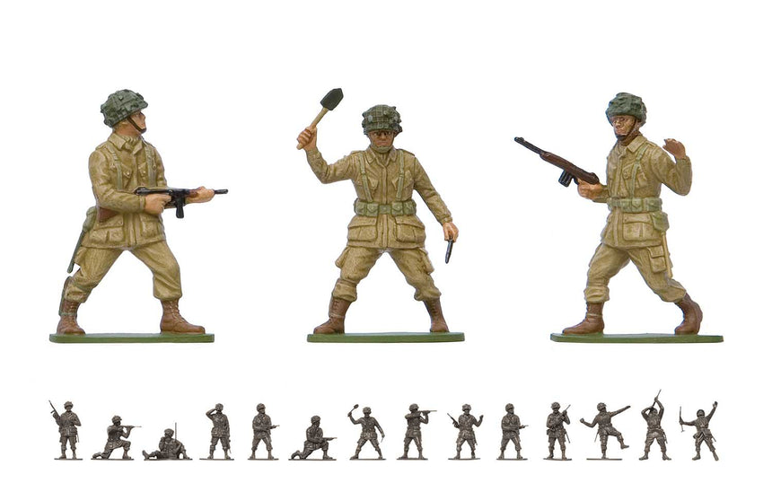 A02711V WWII U.S. Paratroops