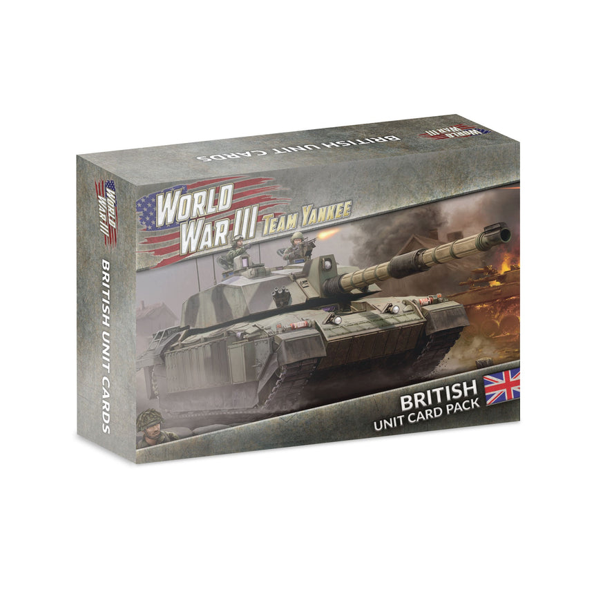 WWIII: British Unit Card Pack