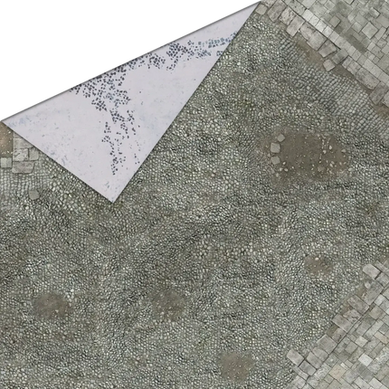 Double G-Mat: Medieval Town And Winter Realm 3'x3'