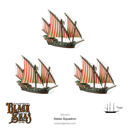 Xebec Squadron - Schiffe - Warlord Games - 792410014