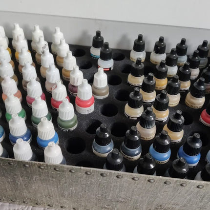 XL Box for 88 paints of Vallejo/ArmyPainter - Safe & Sound
