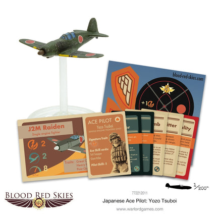 Yozo Tsuboi Japanese Ace - Sonder - /Einzelmodelle - Warlord Games - 772212011