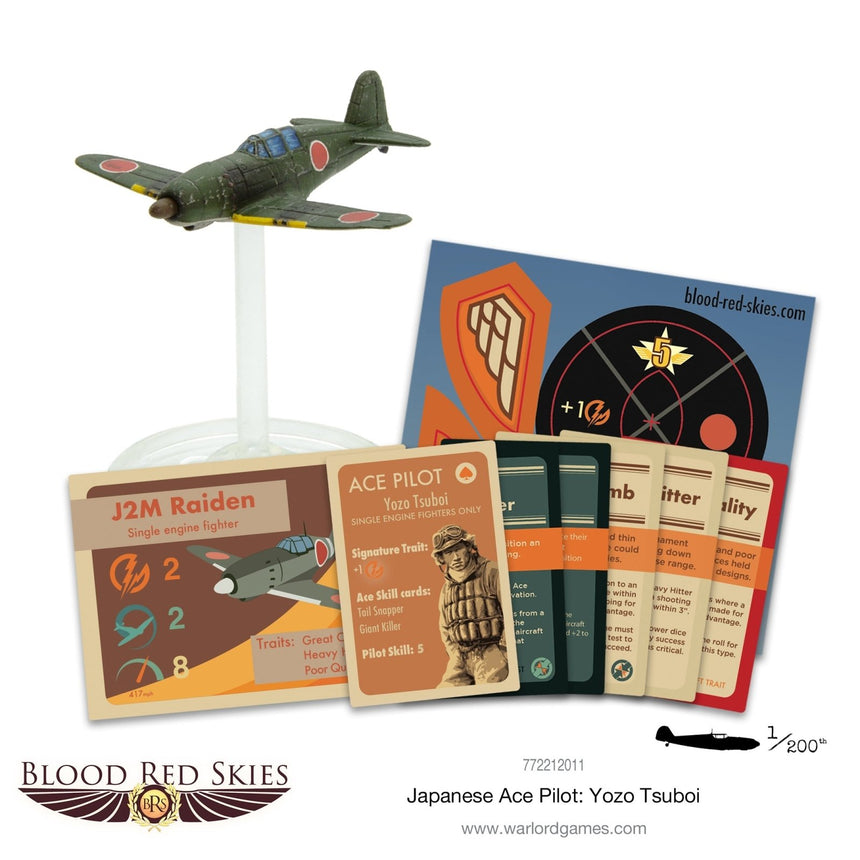 Yozo Tsuboi Japanese Ace - Sonder - /Einzelmodelle - Warlord Games - 772212011
