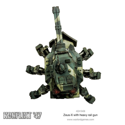 Zeus - X with Heavy Rail Gun - Walker - Warlord Games - 452410408