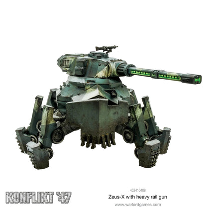 Zeus - X with Heavy Rail Gun - Walker - Warlord Games - 452410408