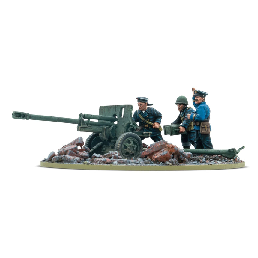 ZiS - 3 76mm Divisionsgeschütz mit Soviet Naval Brigade Crew - Artillerie - Warlord Games - 403414002