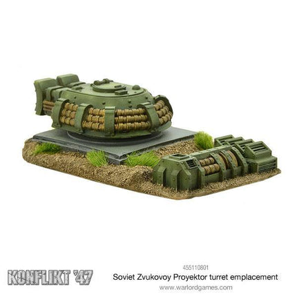 Zvukovoy Proyektor Turret Emplacement - Gelände - Warlord Games - 455110801