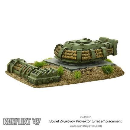 Zvukovoy Proyektor Turret Emplacement - Gelände - Warlord Games - 455110801