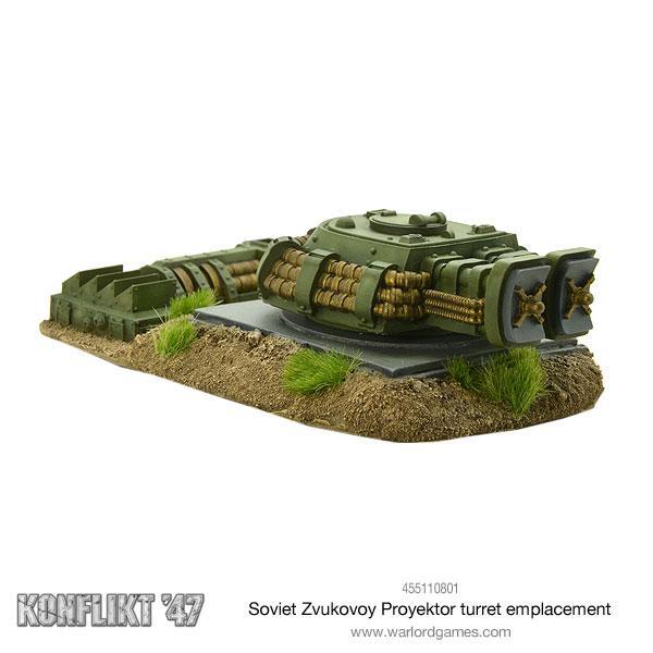 Zvukovoy Proyektor Turret Emplacement - Gelände - Warlord Games - 455110801