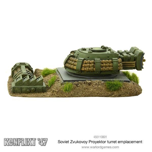 Zvukovoy Proyektor Turret Emplacement - Gelände - Warlord Games - 455110801